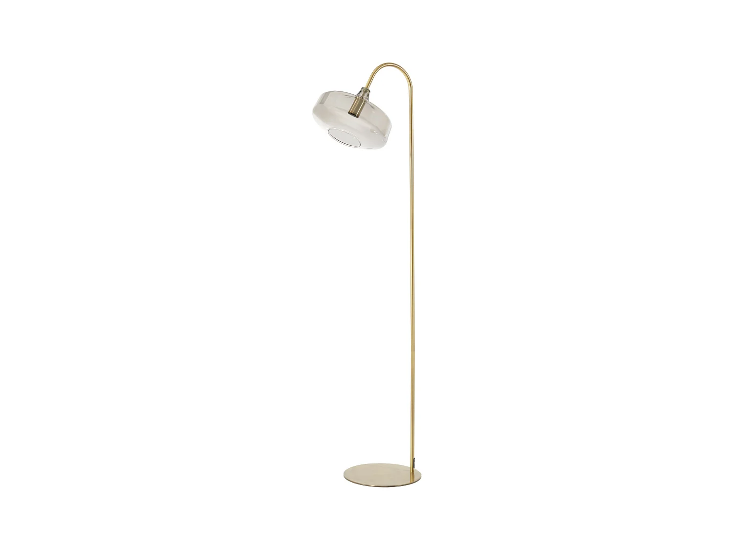 Vloerlamp SOLNA - 45x29.5x160cm - Brons