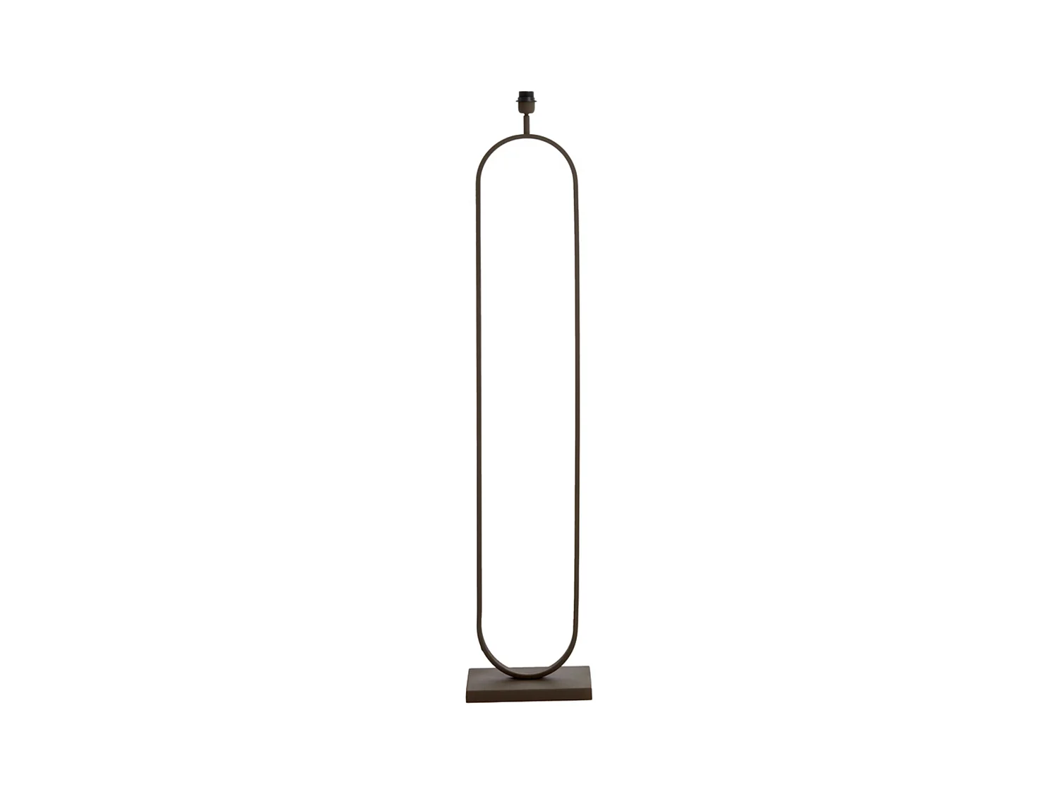 Lampadaire JAMIRI - 30x15x142cm - Marron