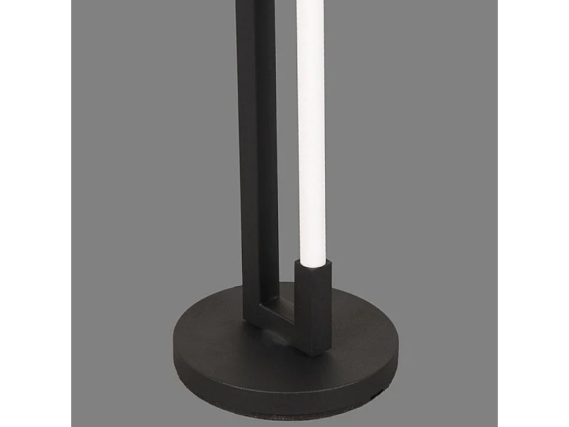 Lampadaire Futuro - Noir - Métal