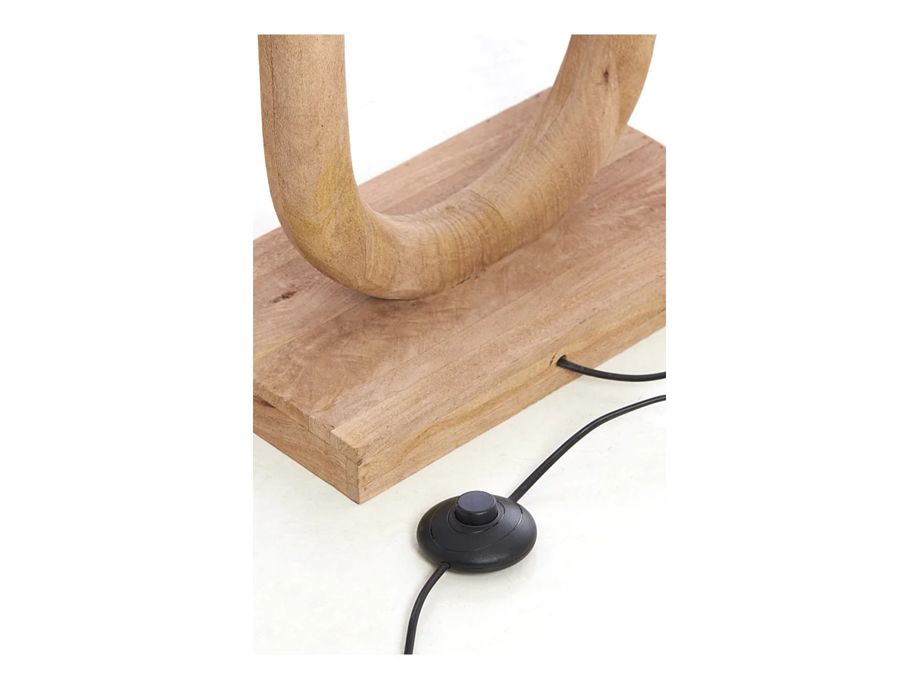 Lampadaire PACECO - 35x20x119cm - Marron