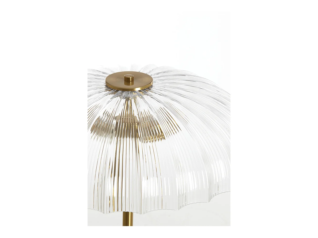 Lampadaire FUNGO - Ø50x155cm - Transparent