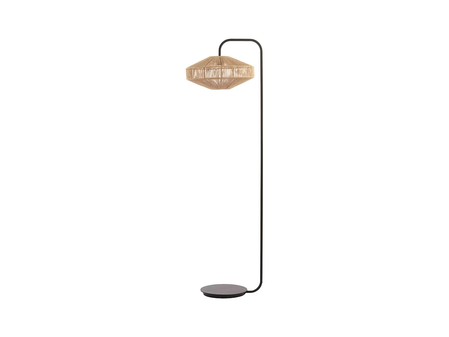 Lampadaire LYRA - Ø43x164cm - Marron