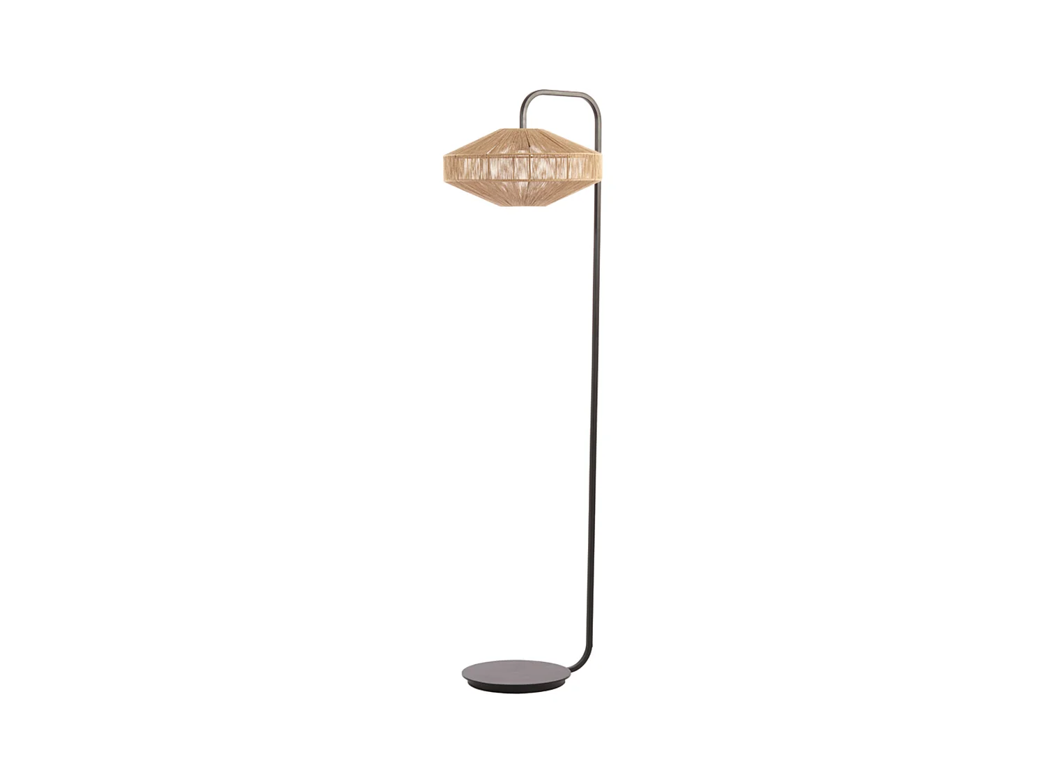 Lampadaire LYRA - Ø43x164cm - Marron