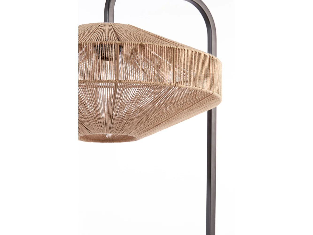 Vloerlamp LYRA - Ø43x164cm - Bruin