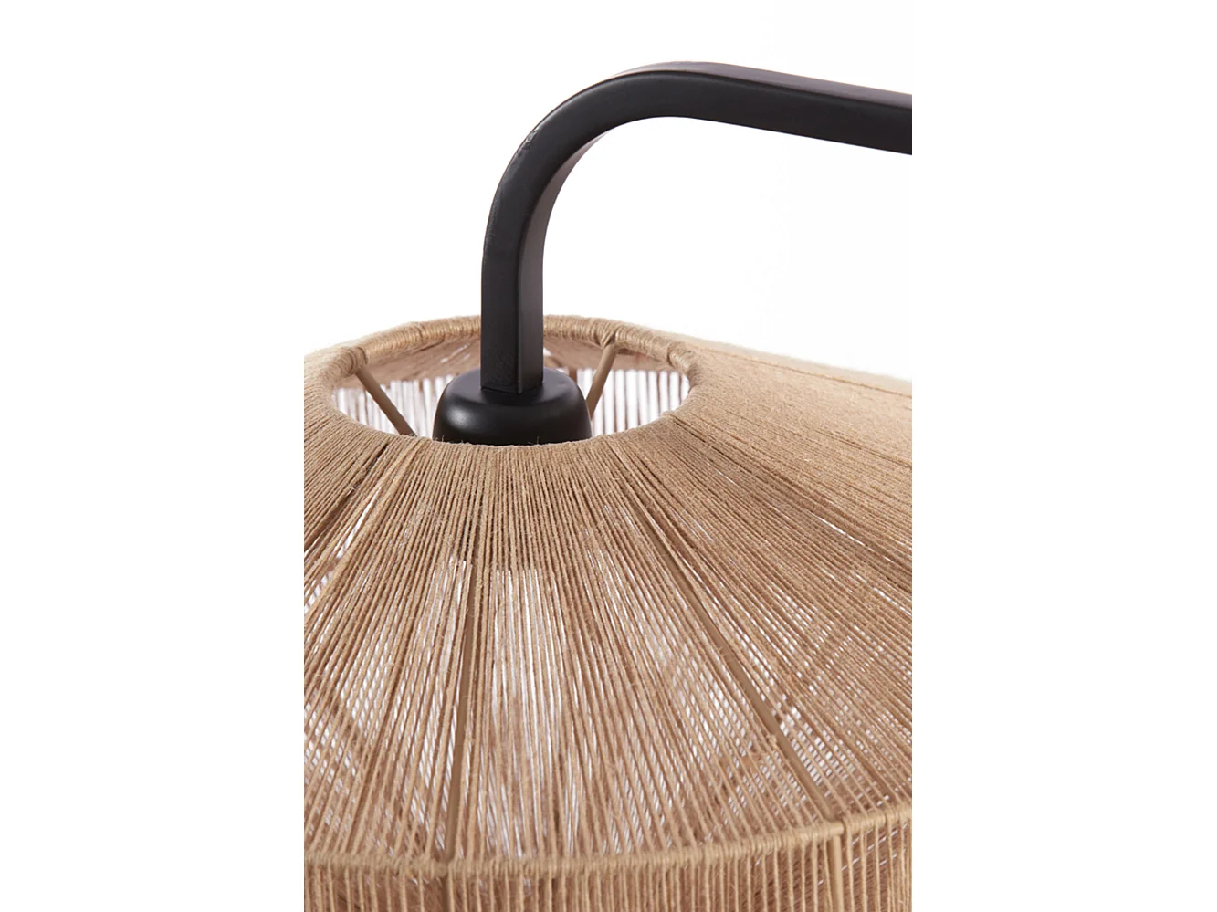 Vloerlamp LYRA - Ø43x164cm - Bruin