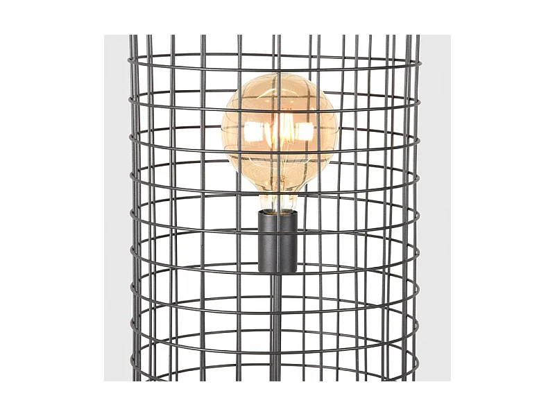 Stehleuchte Solido - Schwarz - Metall