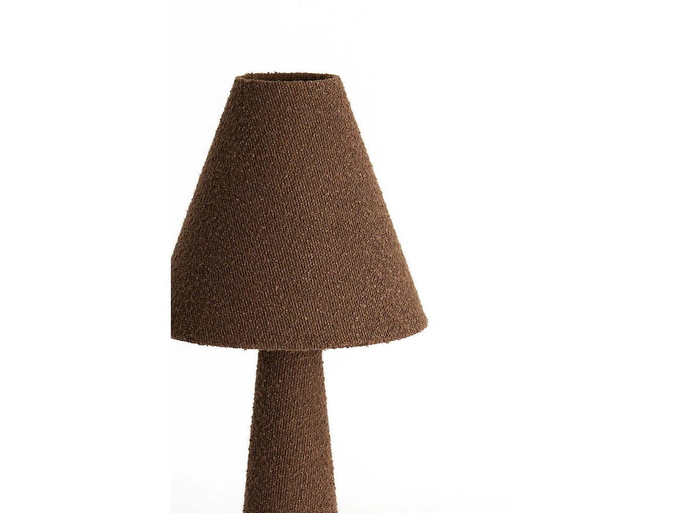 Lampadaire DEVIA - Ø50x168cm - Marron