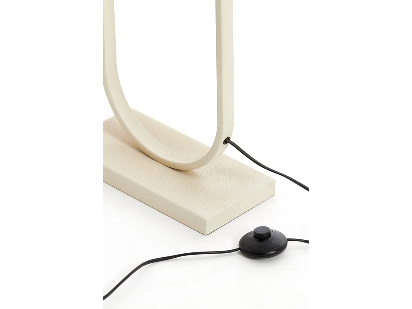 Lampadaire JAMIRI - 30x15x142cm - Blanc