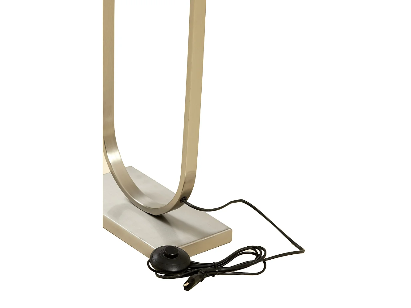 Lampadaire JAMIRI - 30x15x142cm - Argent