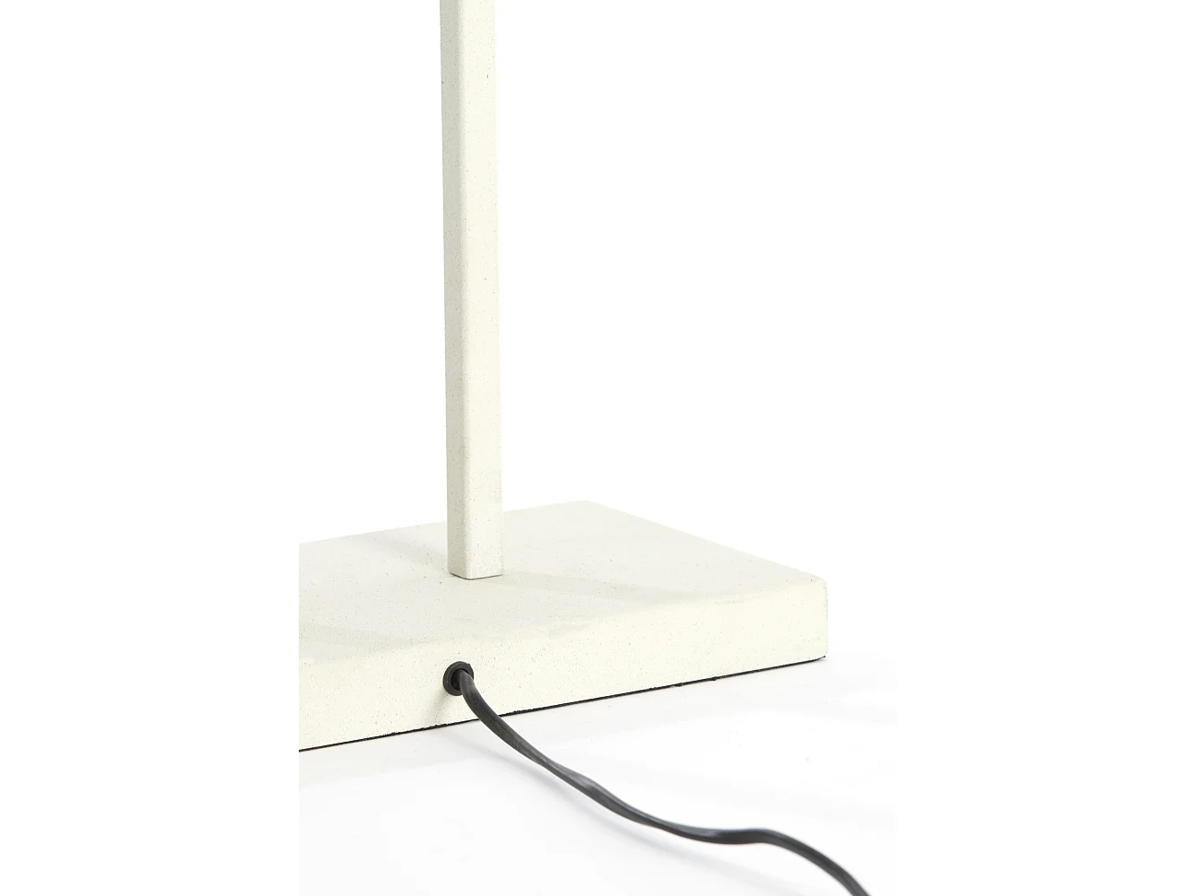 Lampadaire SHIVA - 30x15x141cm - Blanc