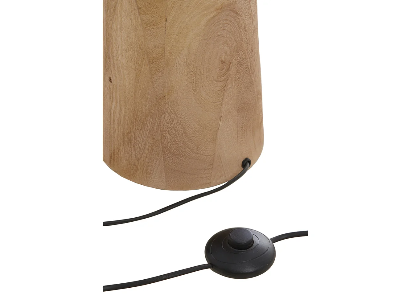 Vloerlamp FESTINA - Ø18x125cm - Bruin