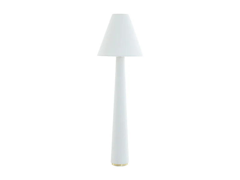 Lampadaire DEVIA - Ø50x168cm - Blanc