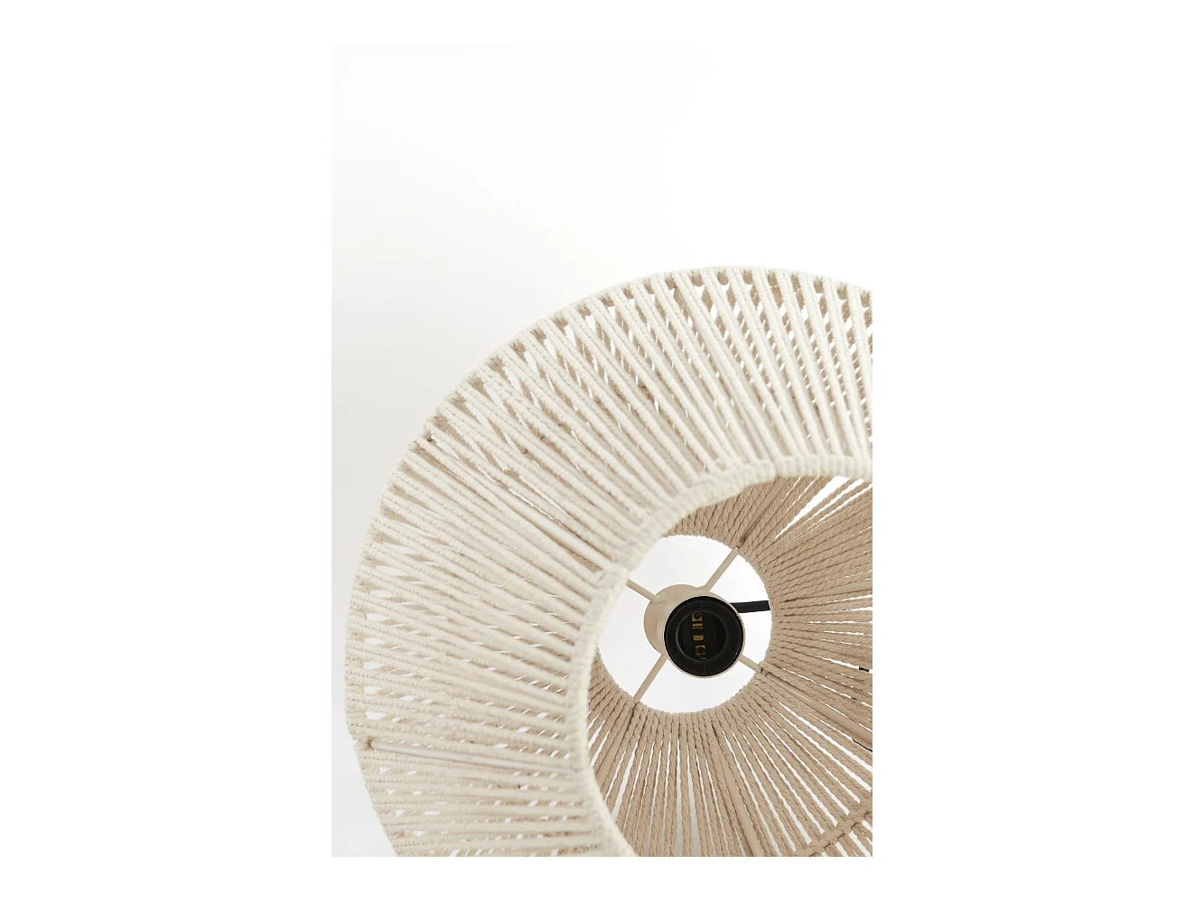 Suspension DEYA - Ø38x45cm - Blanc