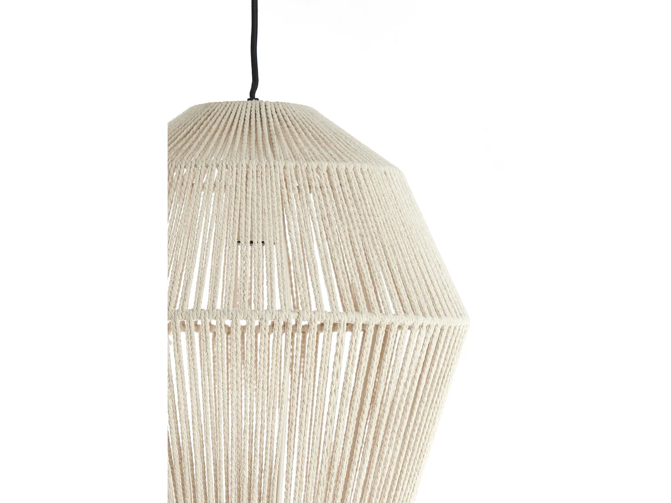 Suspension DEYA - Ø38x45cm - Blanc