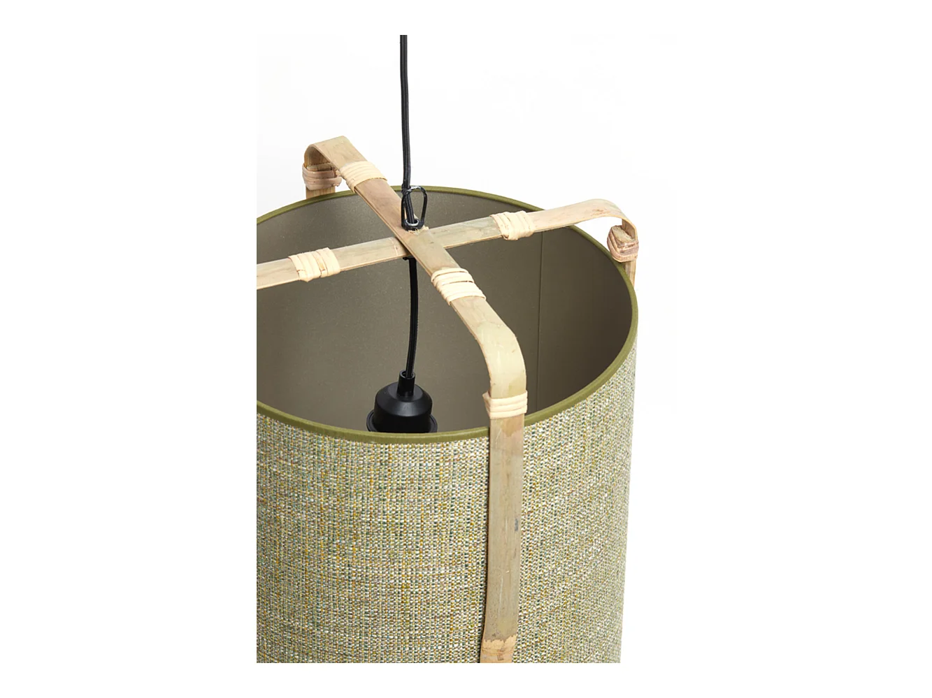 Suspension SENDAI - Ø42x70cm - Vert