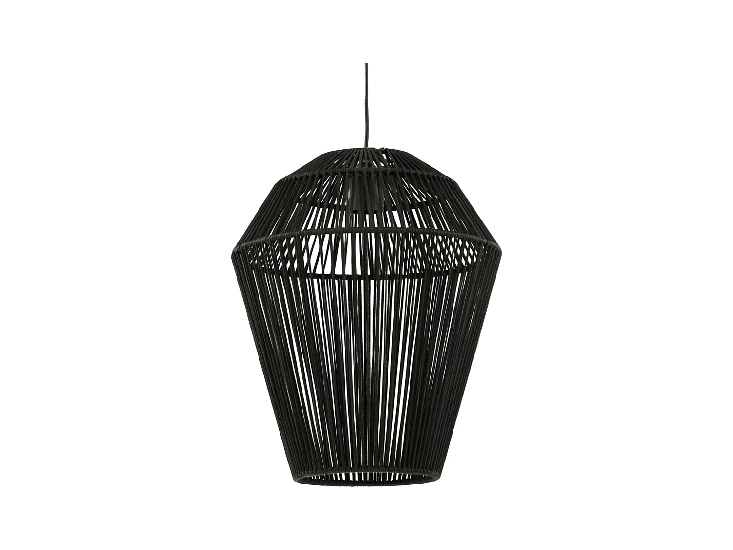 Suspension DEYA - Ø45x56cm - Noir