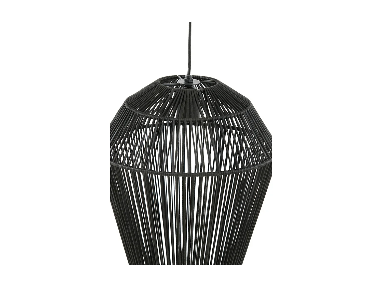 Suspension DEYA - Ø45x56cm - Noir