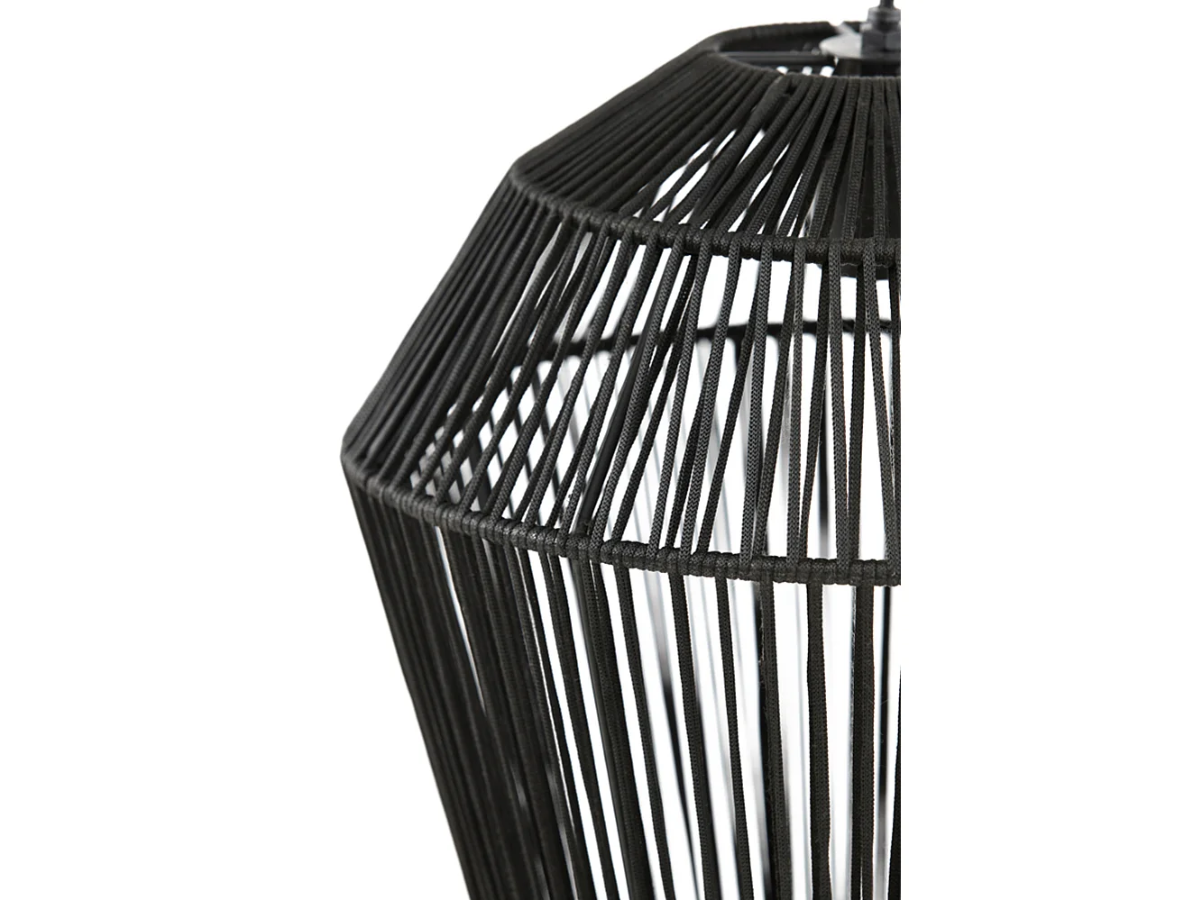 Suspension DEYA - Ø45x56cm - Noir