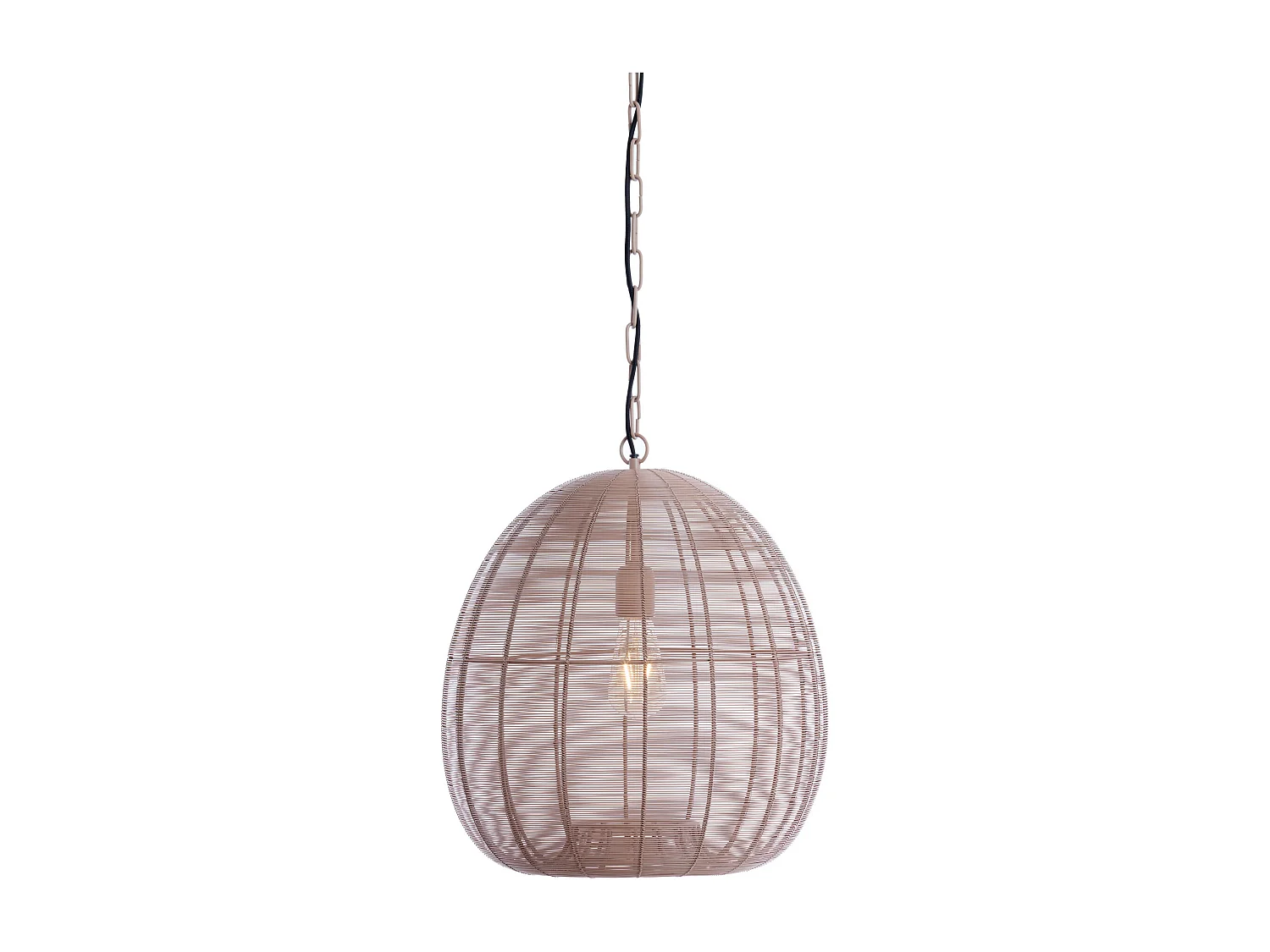 Suspension OLIVERIA - Ø41x50cm - Rose