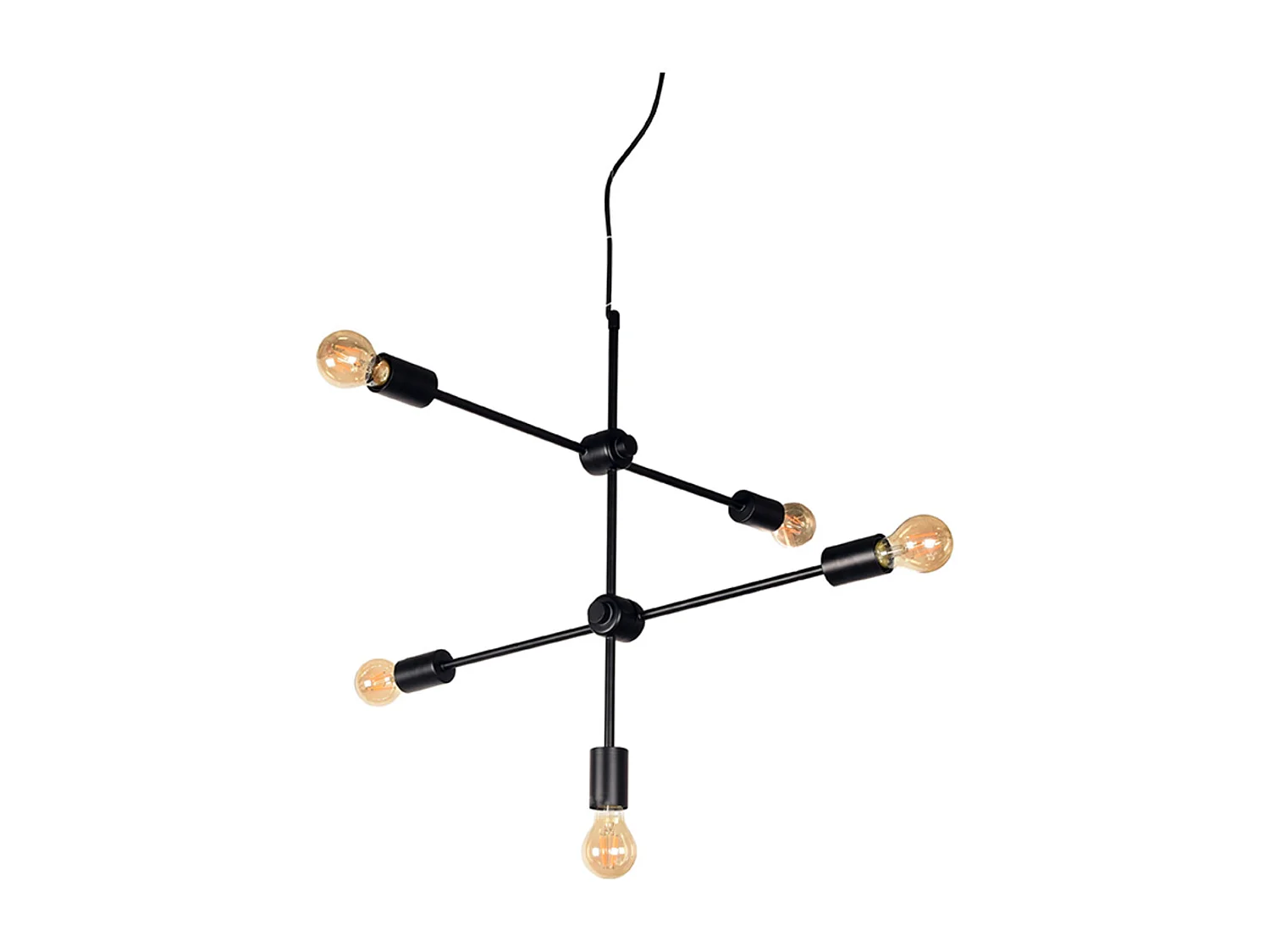 Suspension Stilo - Noir - Métal