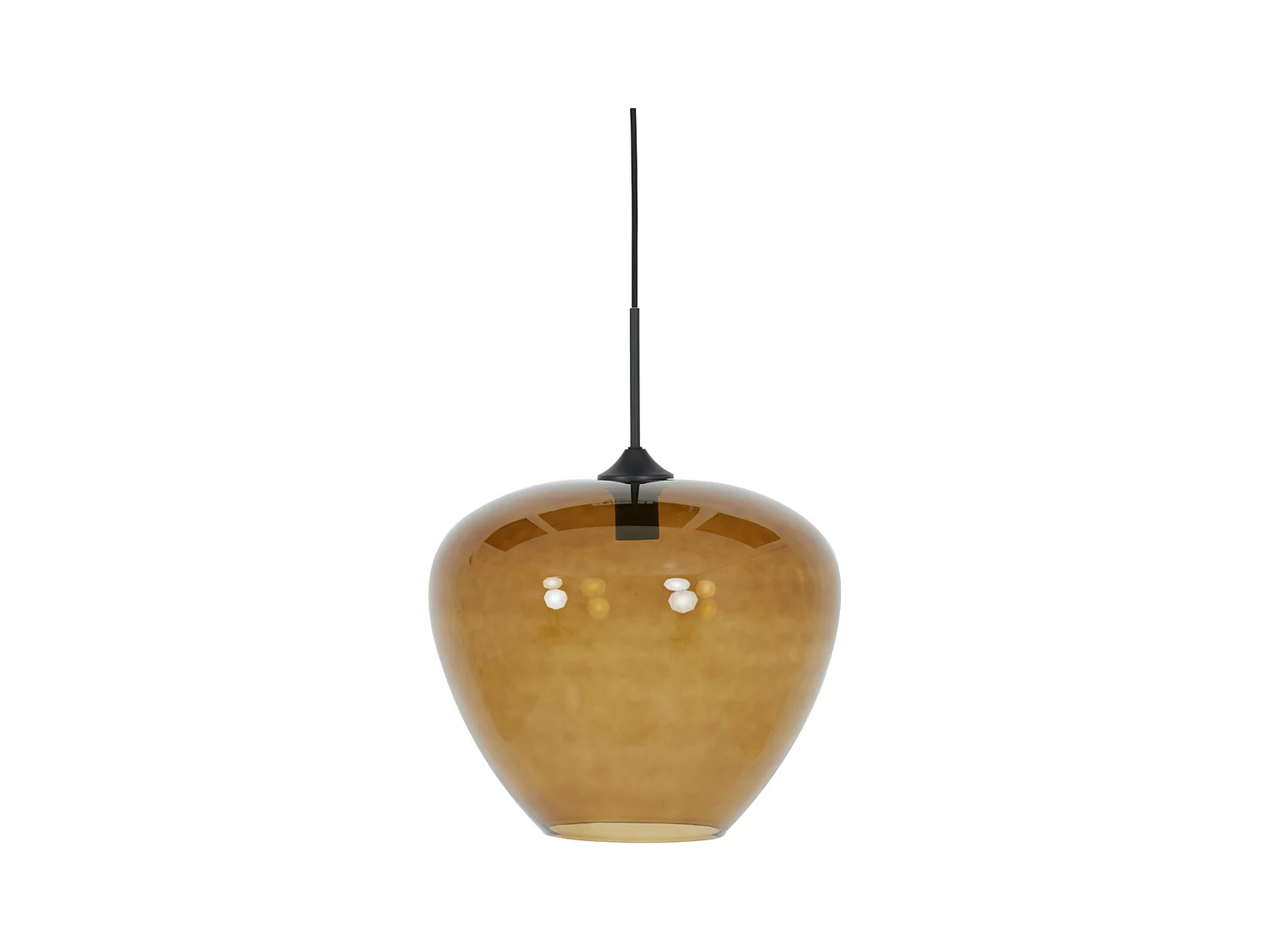 Suspension MAYSON - Ø40x34cm - Marron