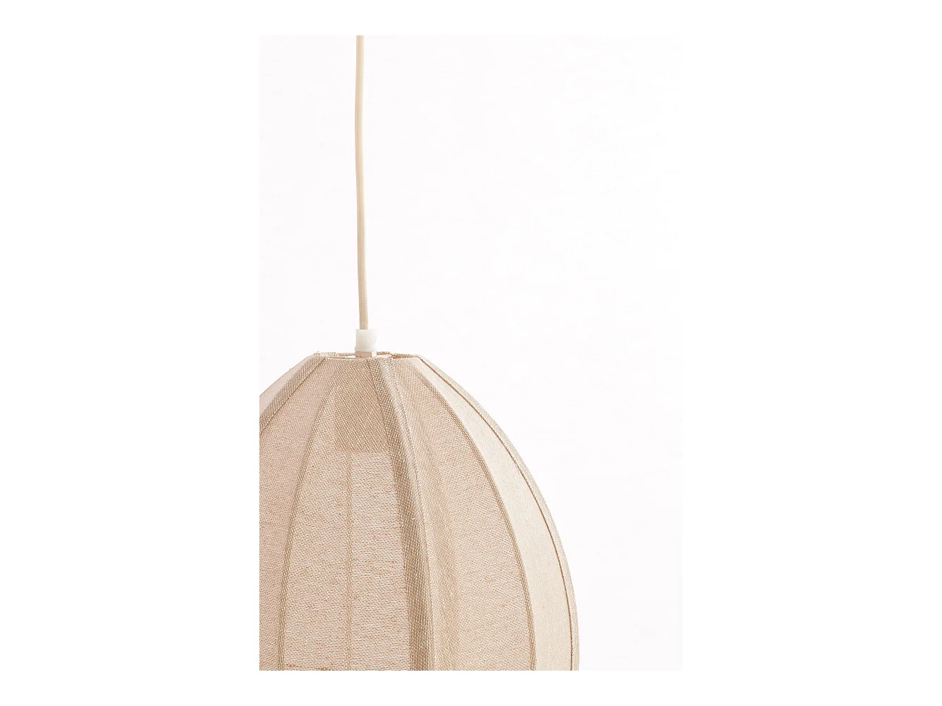 Hanglamp MILATOS - Ø28.5x38cm - Bruin