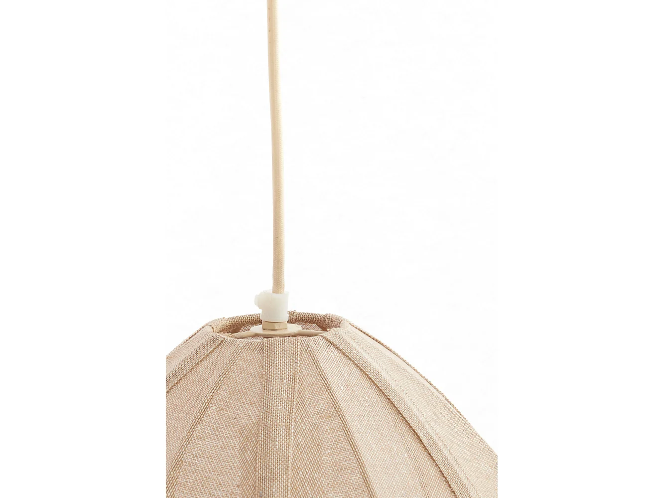 Hanglamp MILATOS - Ø28.5x38cm - Bruin