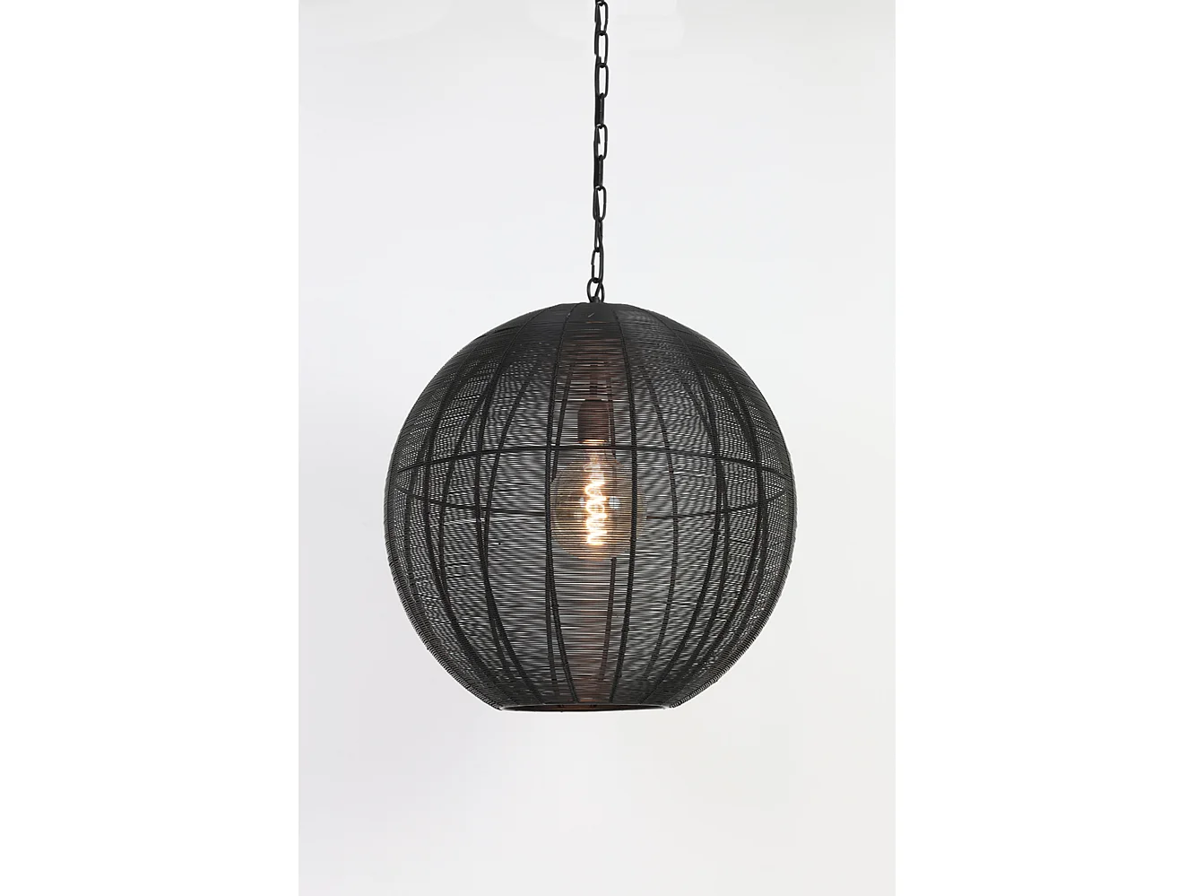 Suspension AMARAH - Ø50x54cm - Noir