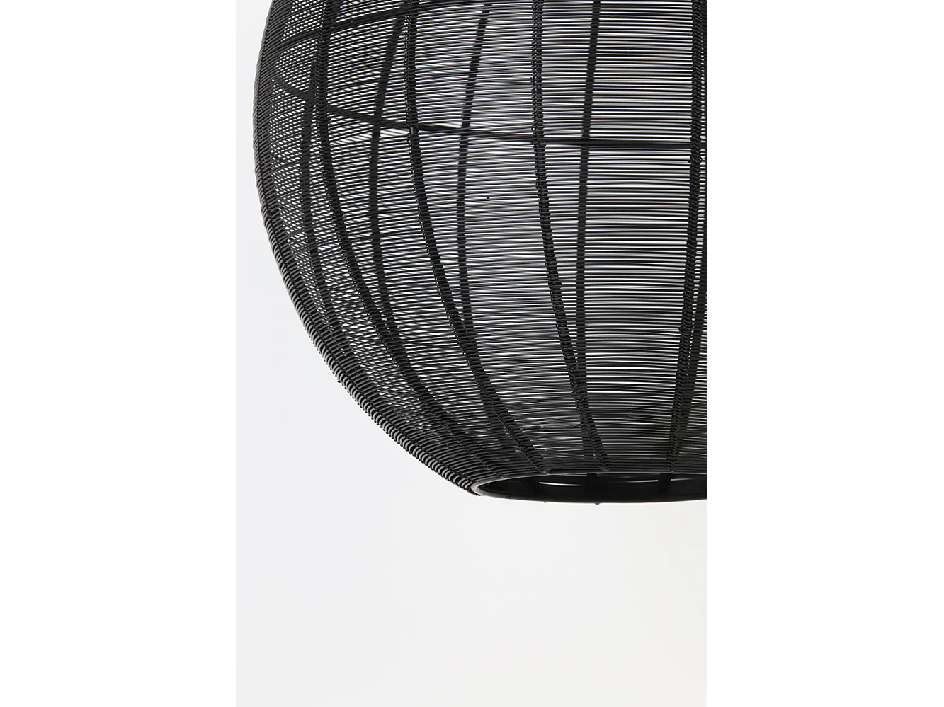 Suspension AMARAH - Ø50x54cm - Noir