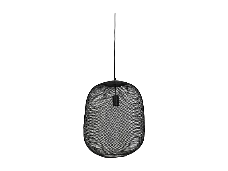 Lampe à suspension REILLEY - Ø40x48cm - Noir