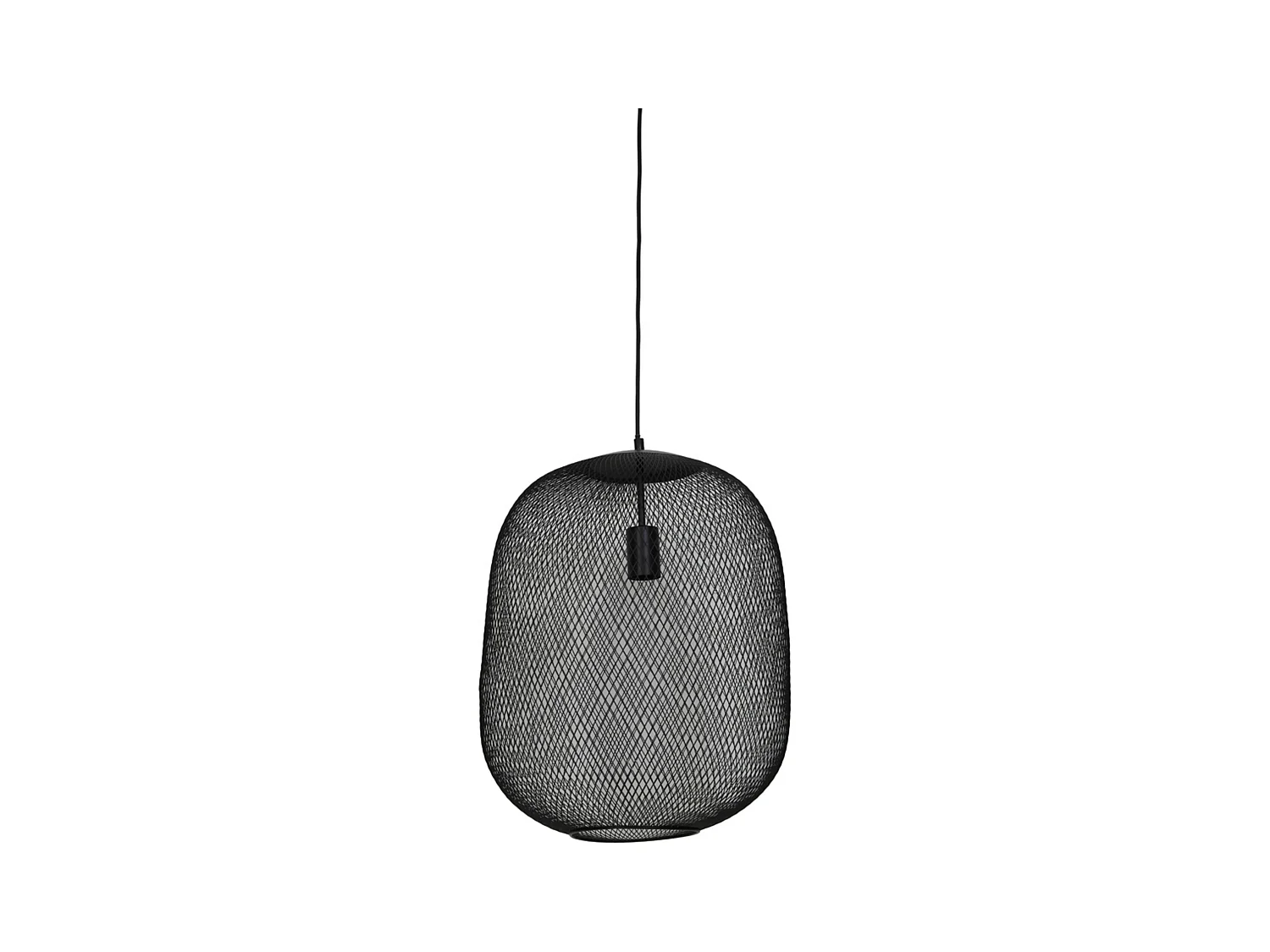 Lampe à suspension REILLEY - Ø40x48cm - Noir