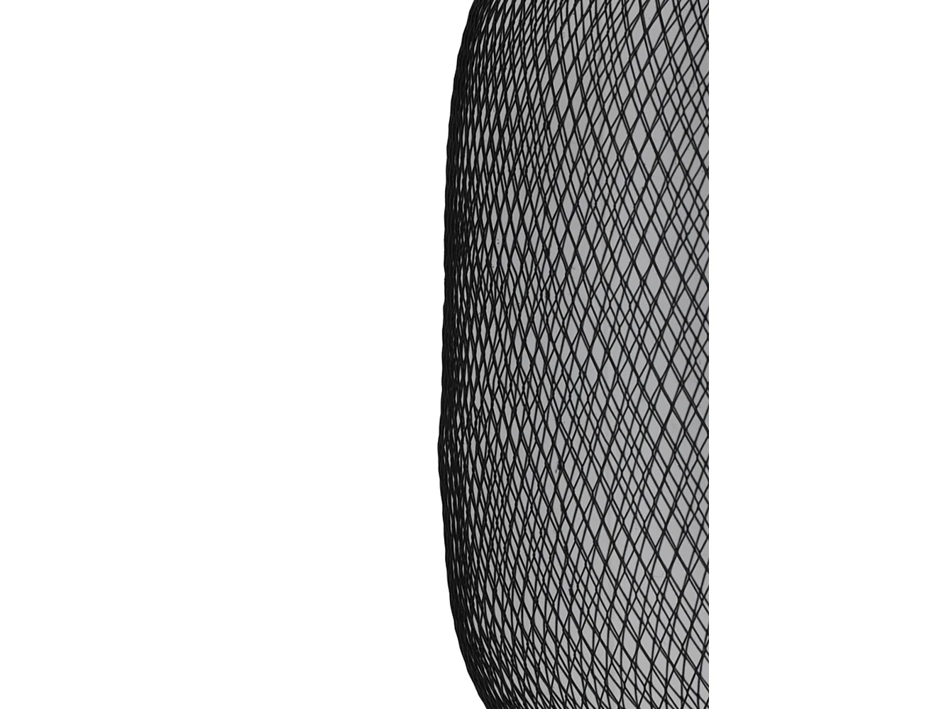 Lampe à suspension REILLEY - Ø40x48cm - Noir