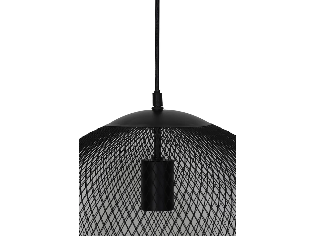 Lampe à suspension REILLEY - Ø40x48cm - Noir