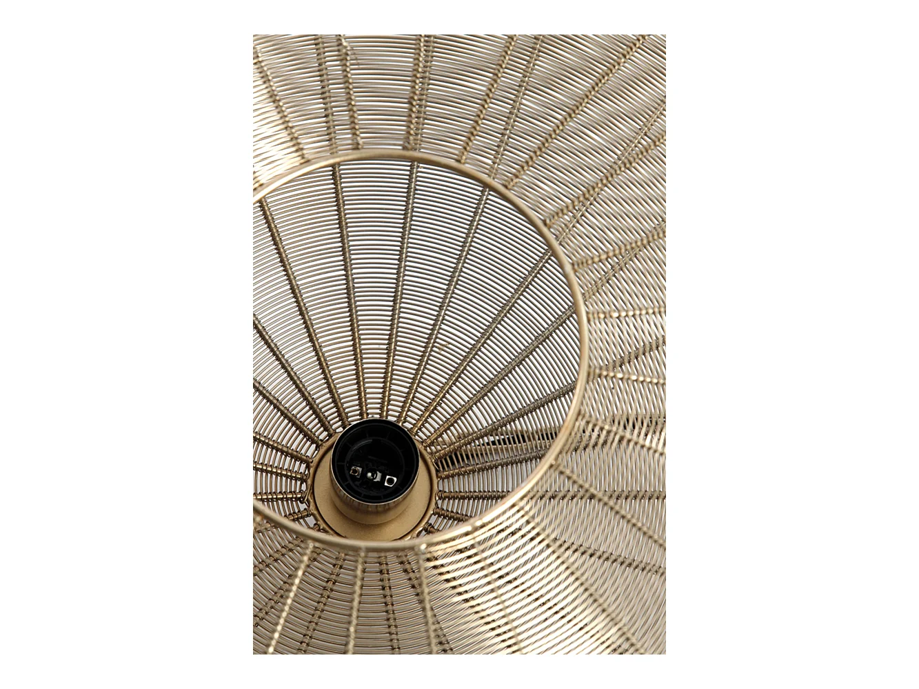 Suspension BAHOTO - Ø60x23cm - Doré