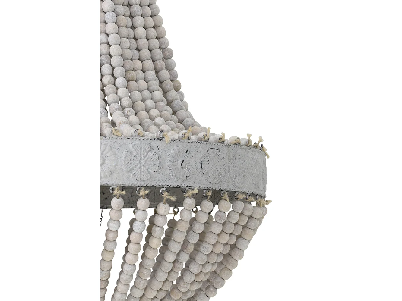 Suspension LUNA - Ø35,5x45cm - Blanc