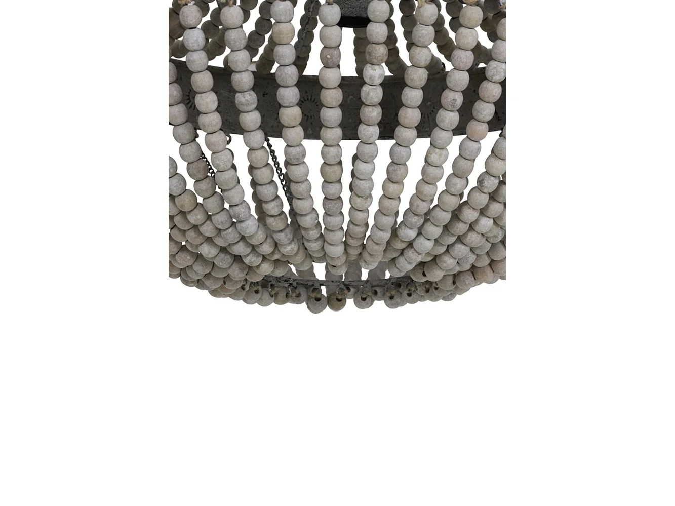 Suspension LUNA - Ø35,5x45cm - Blanc