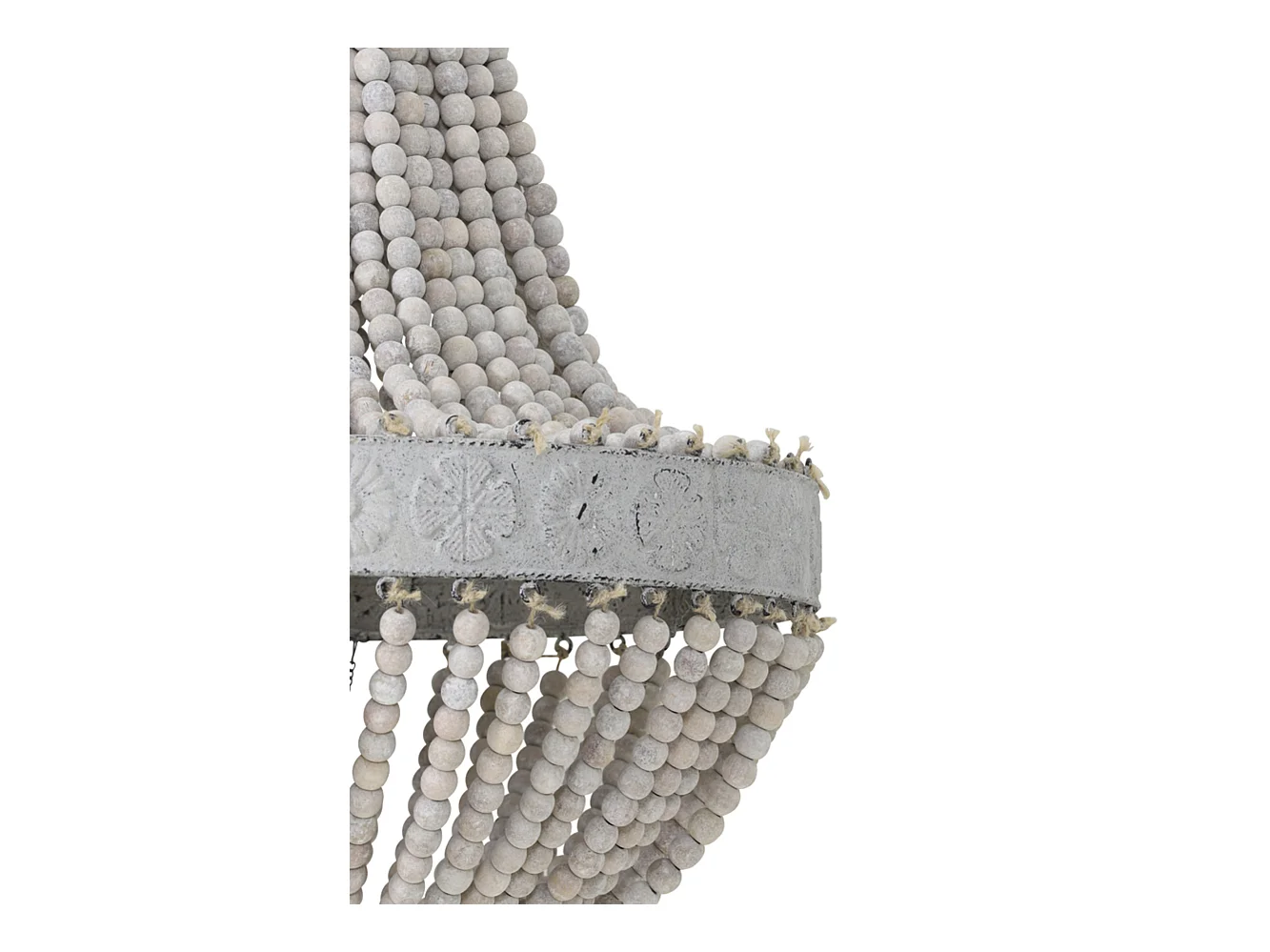 Suspension LUNA - Ø35,5x45cm - Blanc