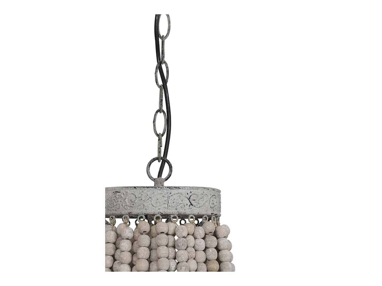 Suspension LUNA - Ø35,5x45cm - Blanc