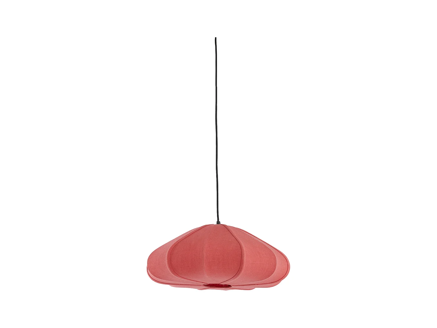 Lampe à suspension CESANO - Ø50x20cm - Rose