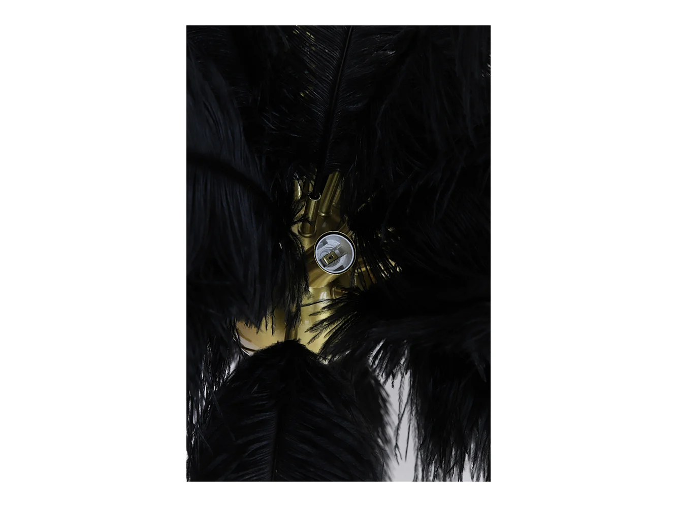 Suspension Feather - 80x80x80 - Noir