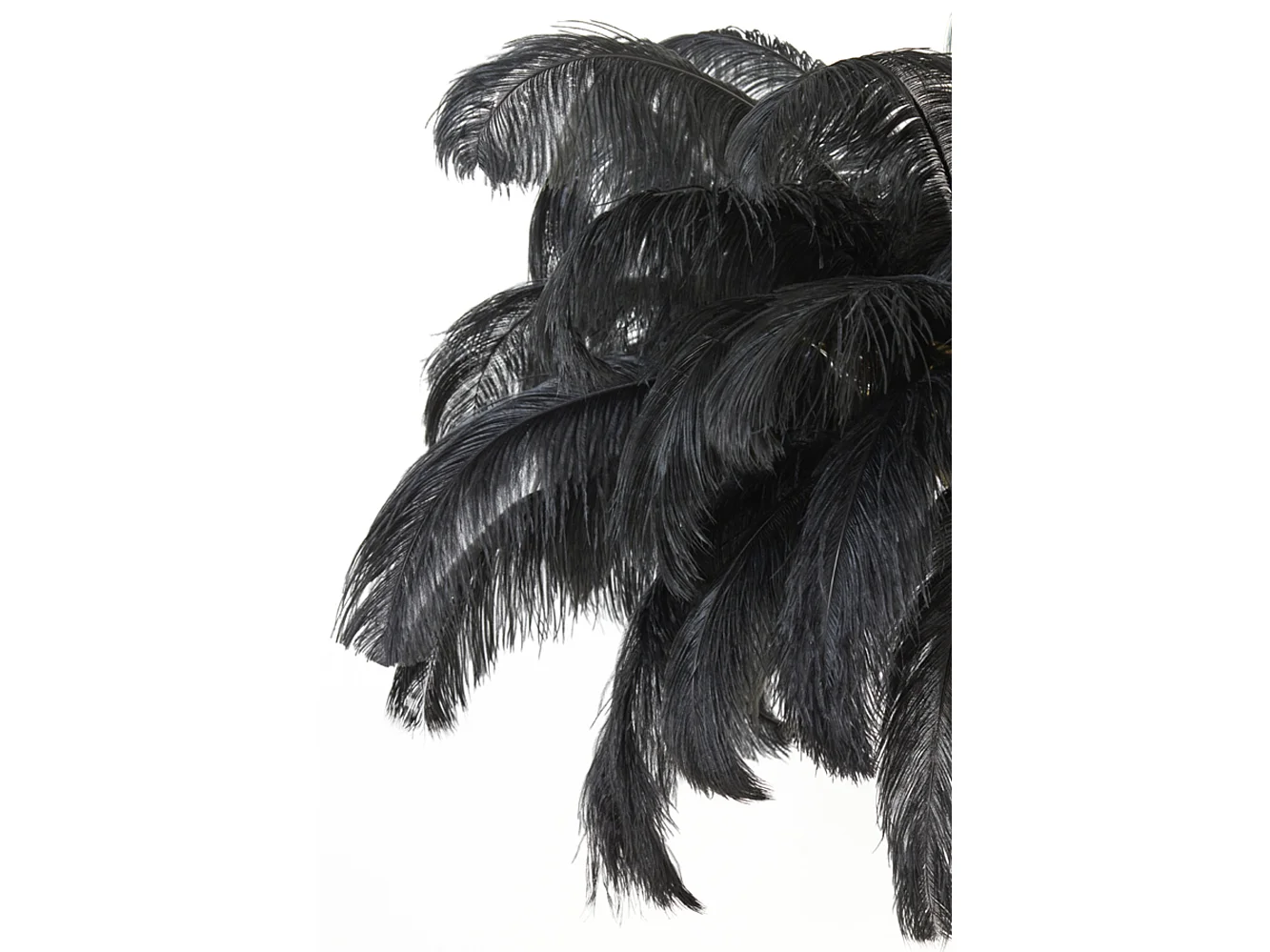 Suspension Feather - 80x80x80 - Noir