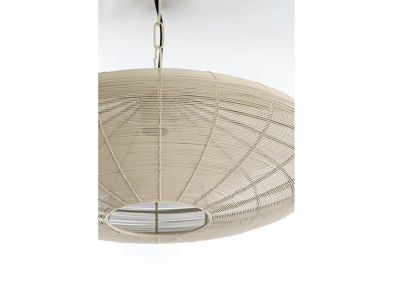 Suspension BAHOTO - Ø51x20cm - Blanc