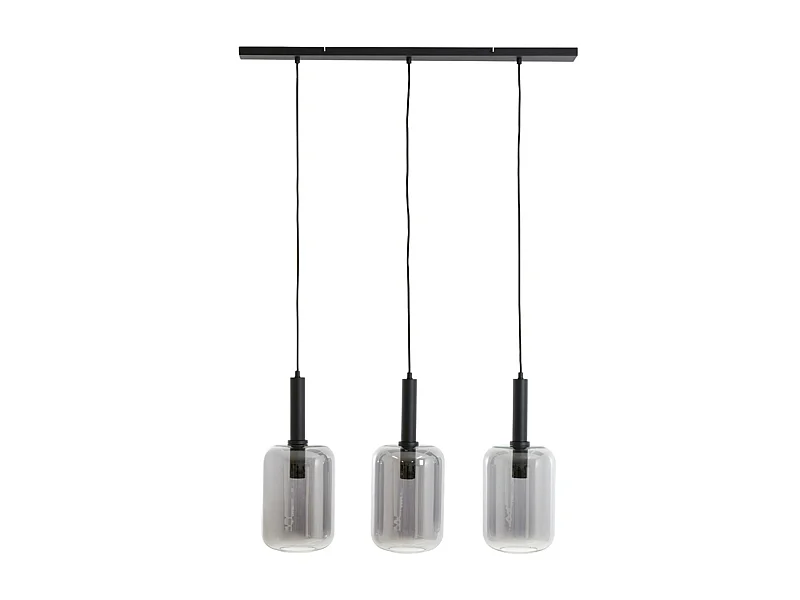 Suspension LEKAR - 100x22x32cm - Noir