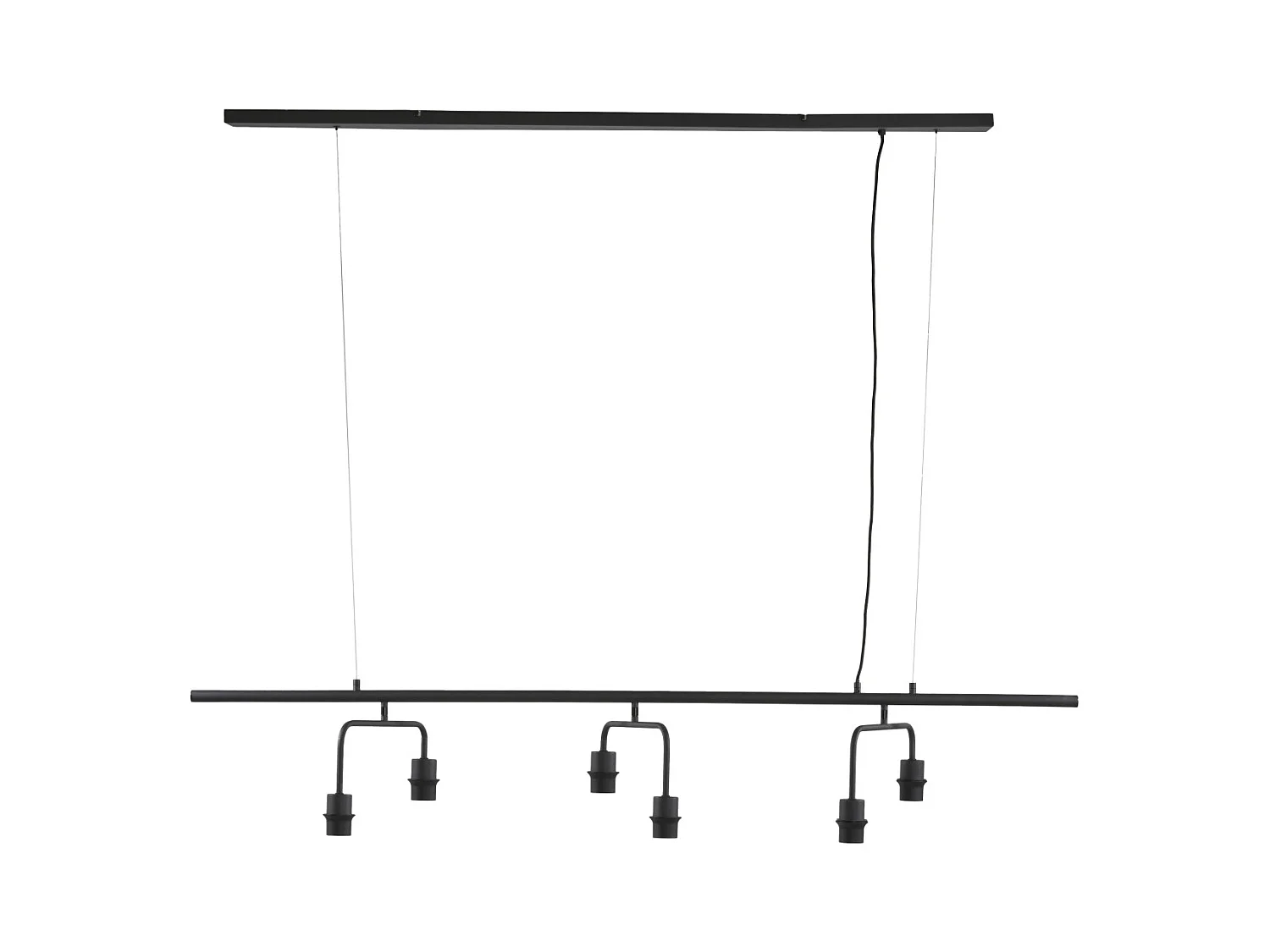Suspension EDISA - 160x50x25cm - Noir