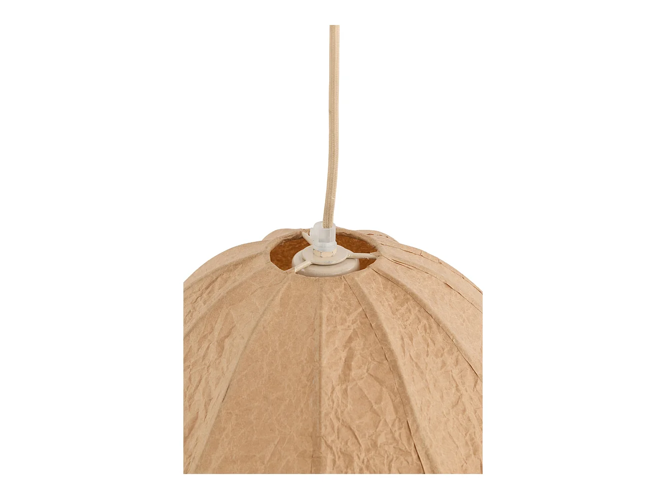 Hanglamp SUKAU - Ø38x32cm - Bruin