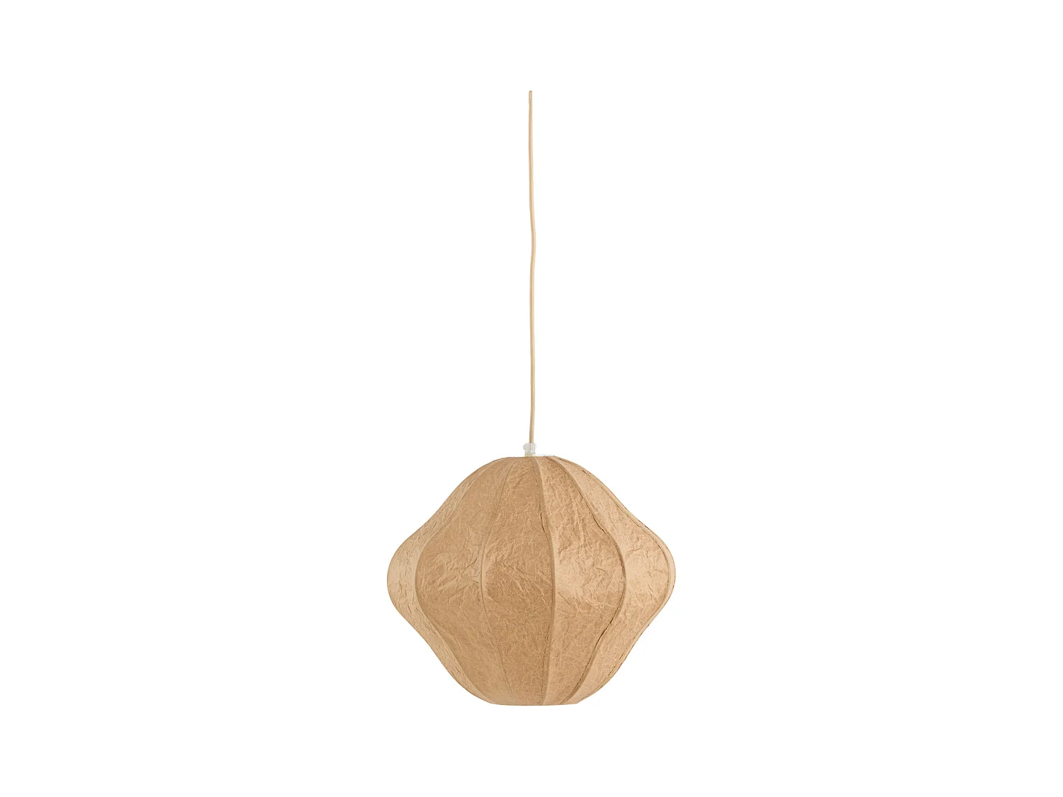 Lampe à suspension SUKAU - Ø38x32cm - Marron
