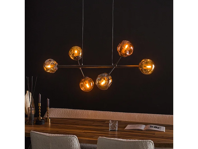 Suspension 6L Molecule Mix - Verre - Noir arctique