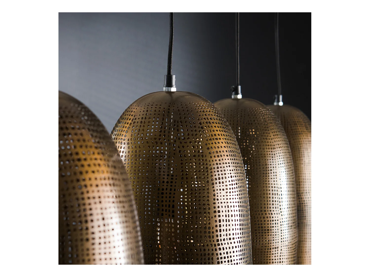 Lámpara colgante 3L Cosmic - Bronce Antiguo