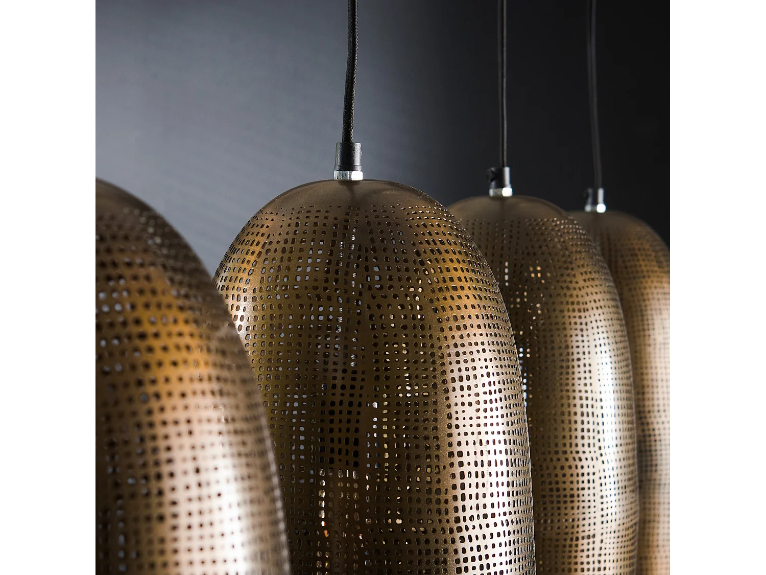 Hanglamp 3L Cosmic - Brons Antiek