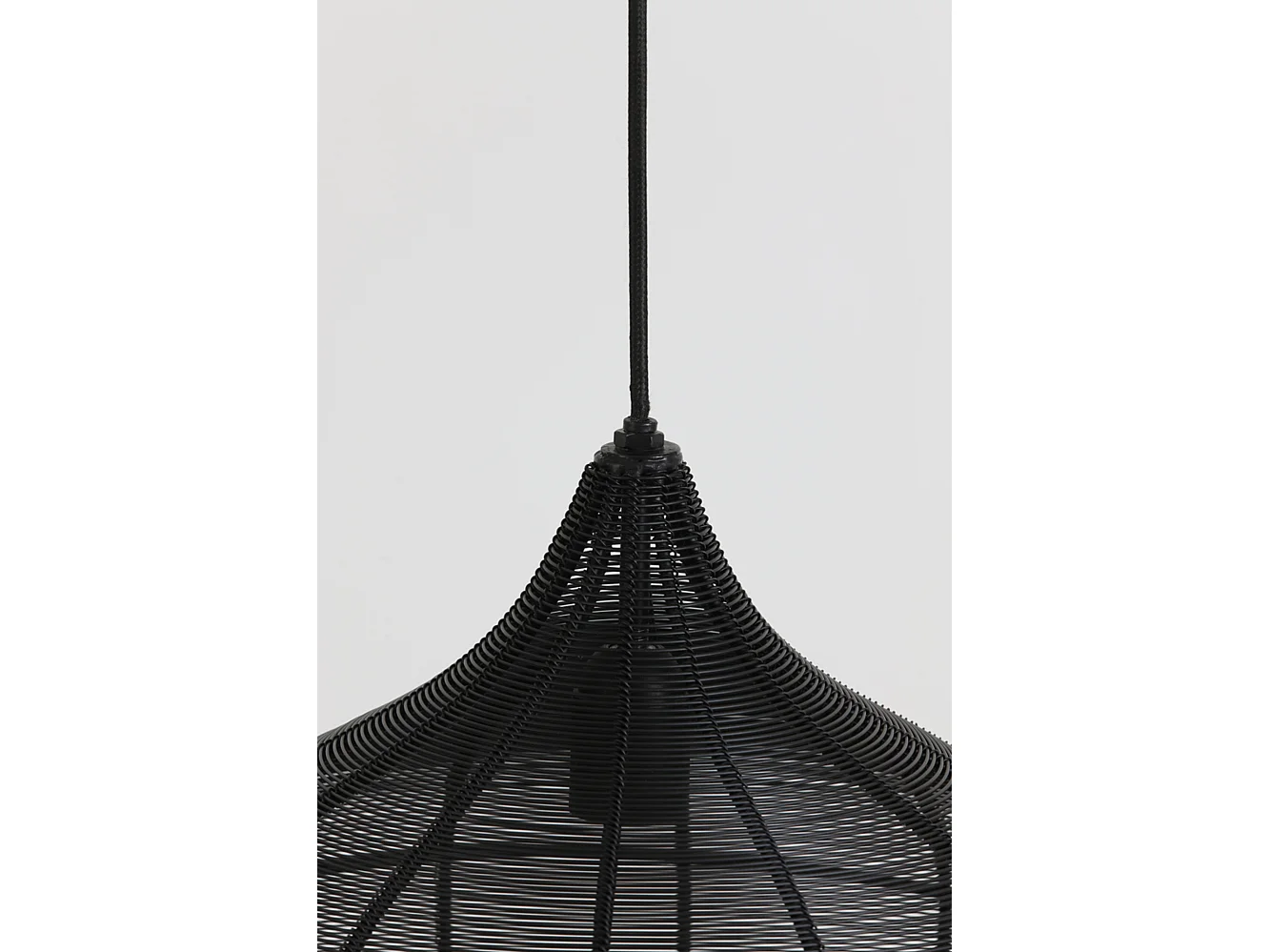 Lámpara colgante Alvaro - 36x36x40 - Negro